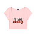 Women's Slim Cap Sleeve Crop T-Shirt
