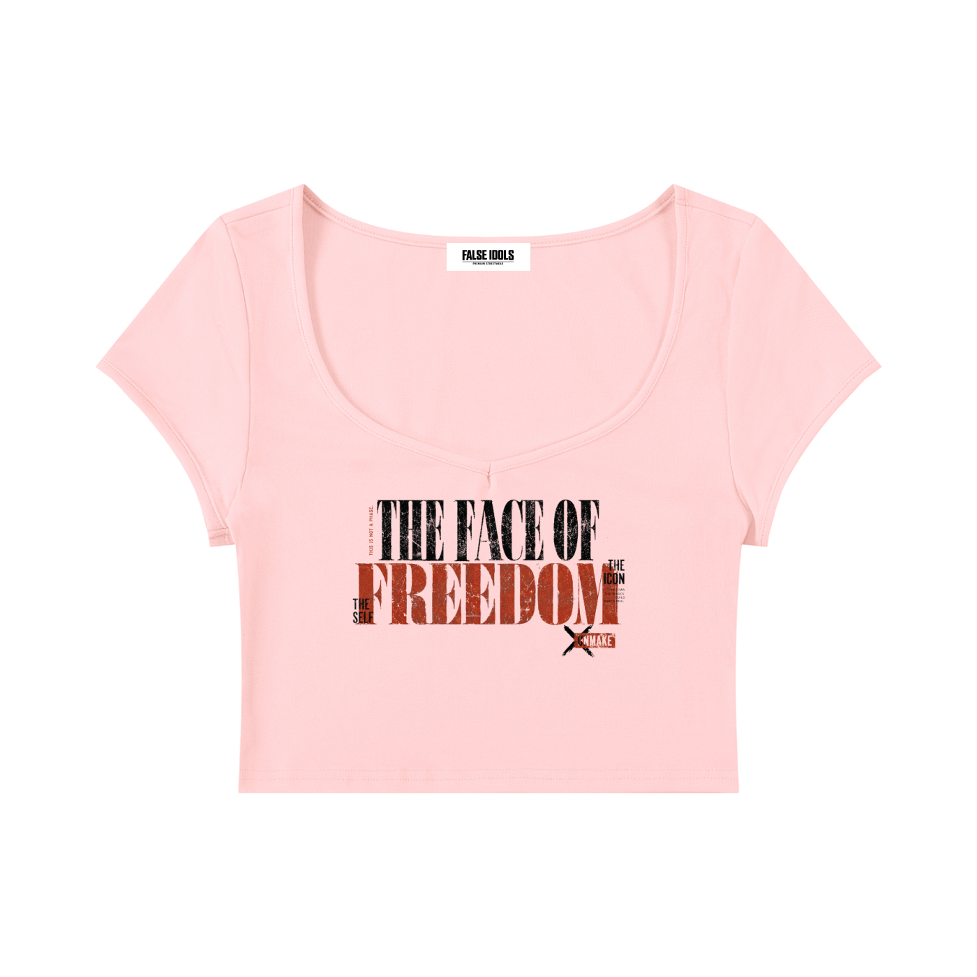 Women's Slim Cap Sleeve Crop T-Shirt