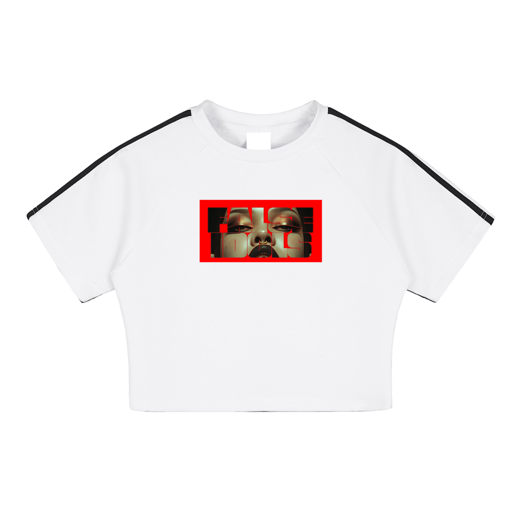 Taped Cooling Performance Crop Top