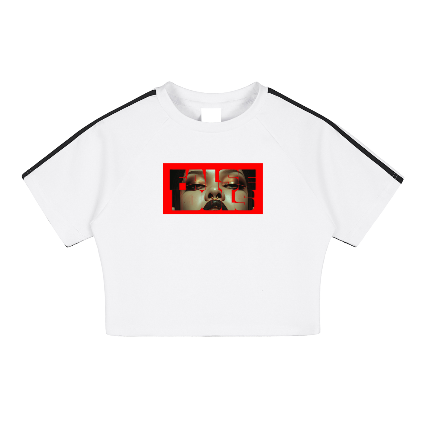 Taped Cooling Performance Crop Top