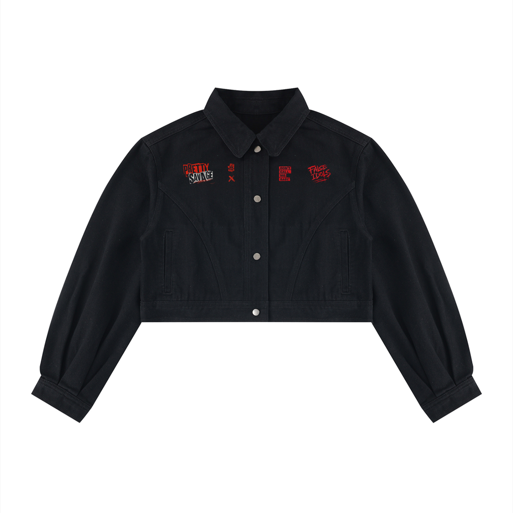 Women’s Crop Denim Jacket