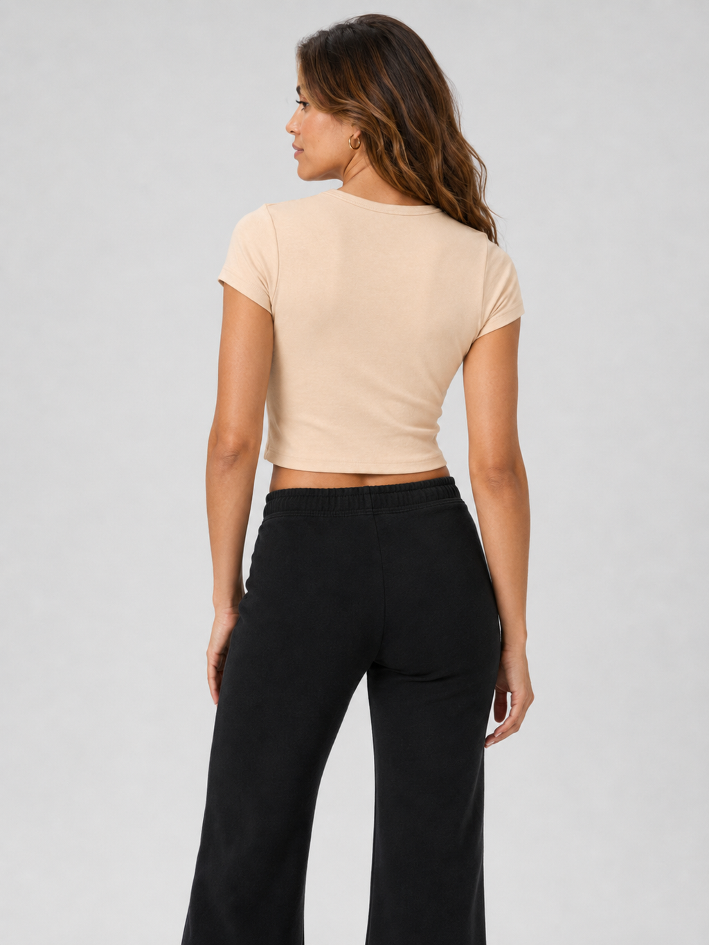 Snow Washed Crop Top