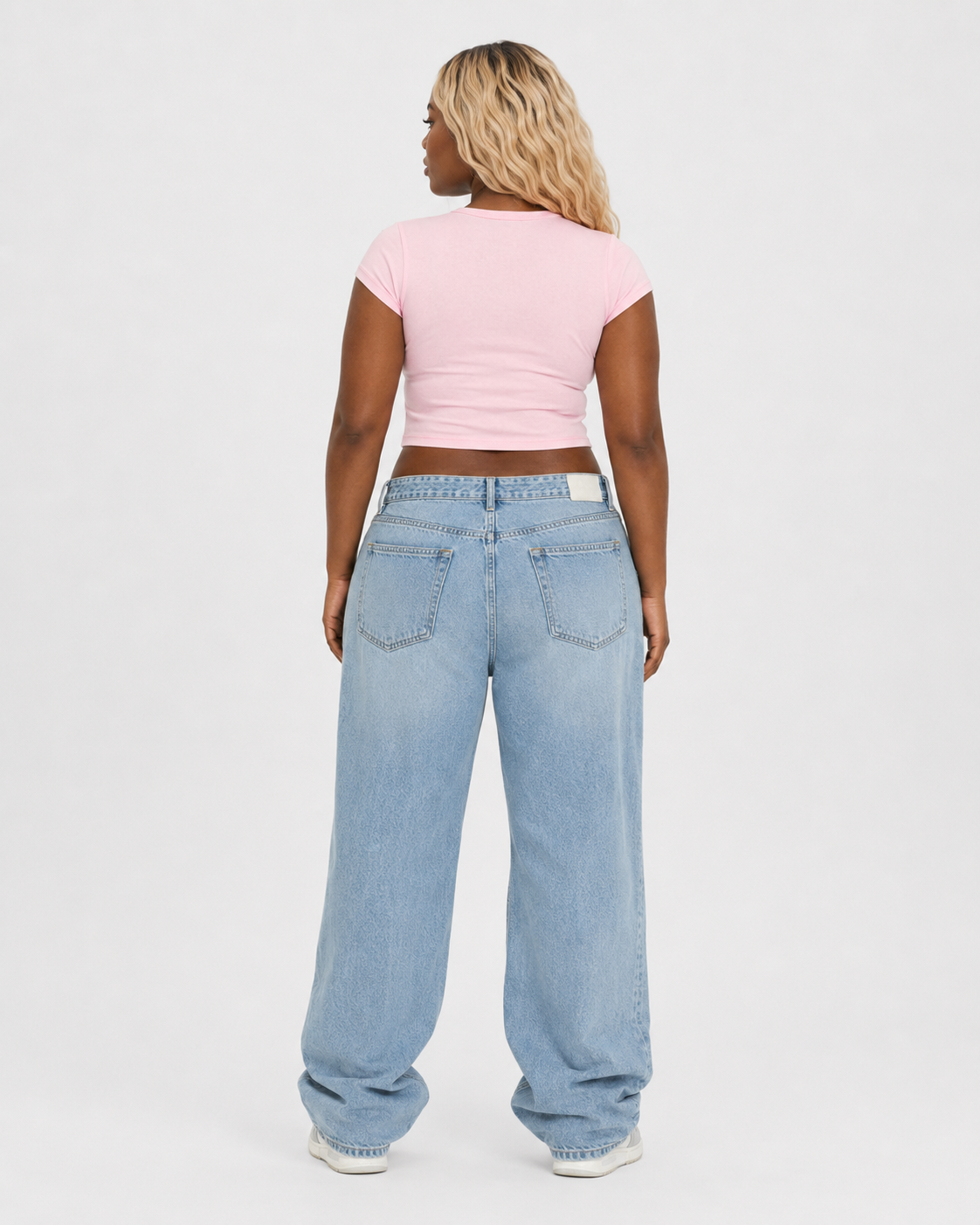 Snow Washed Crop Top