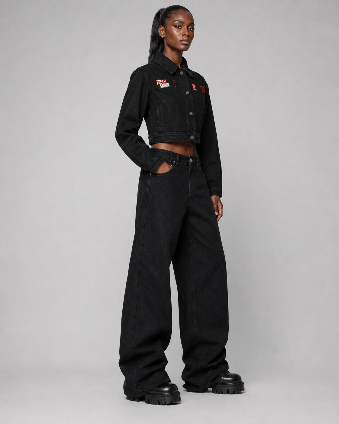 Women’s Crop Denim Jacket