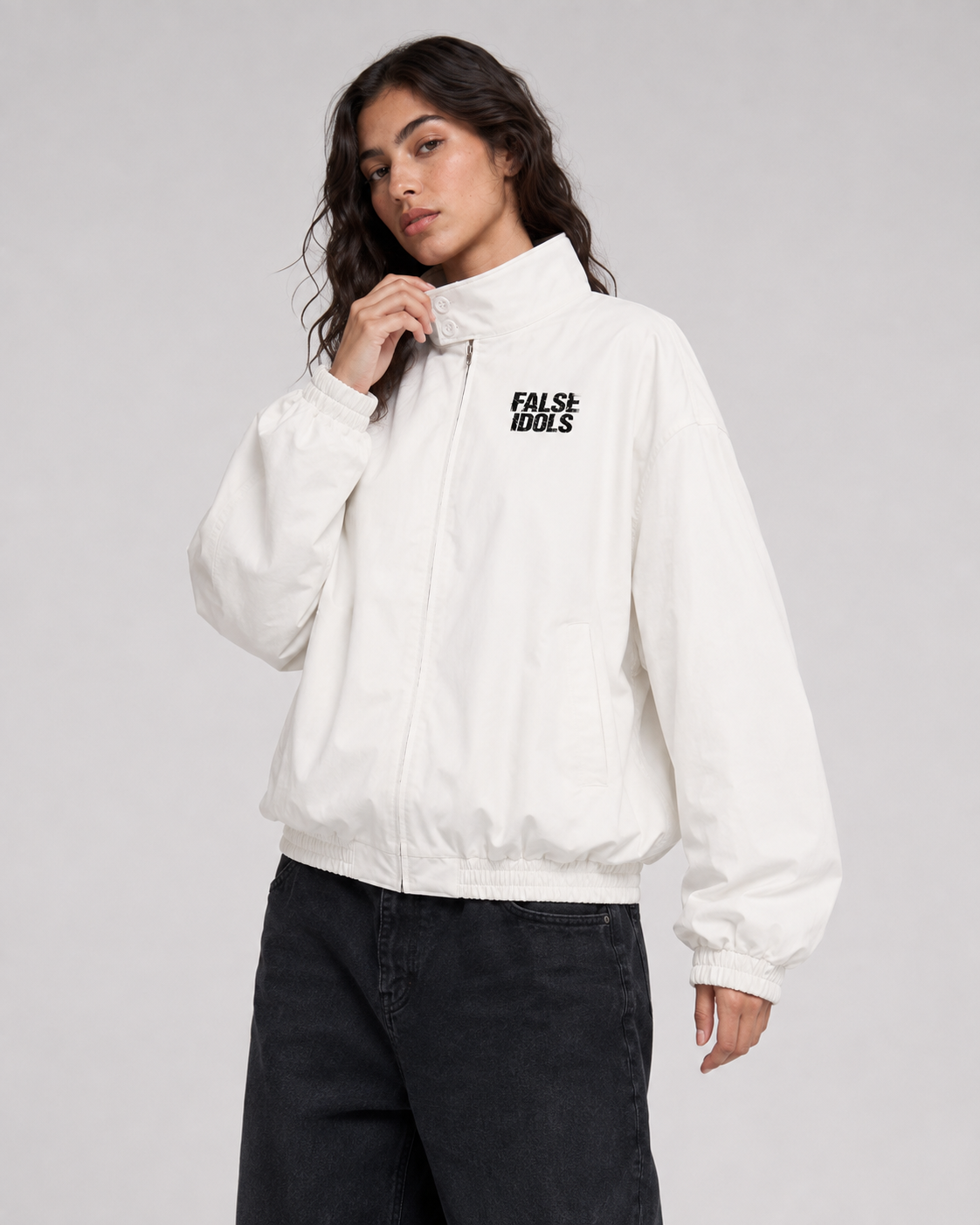 Stand Collar Bomber Jacket