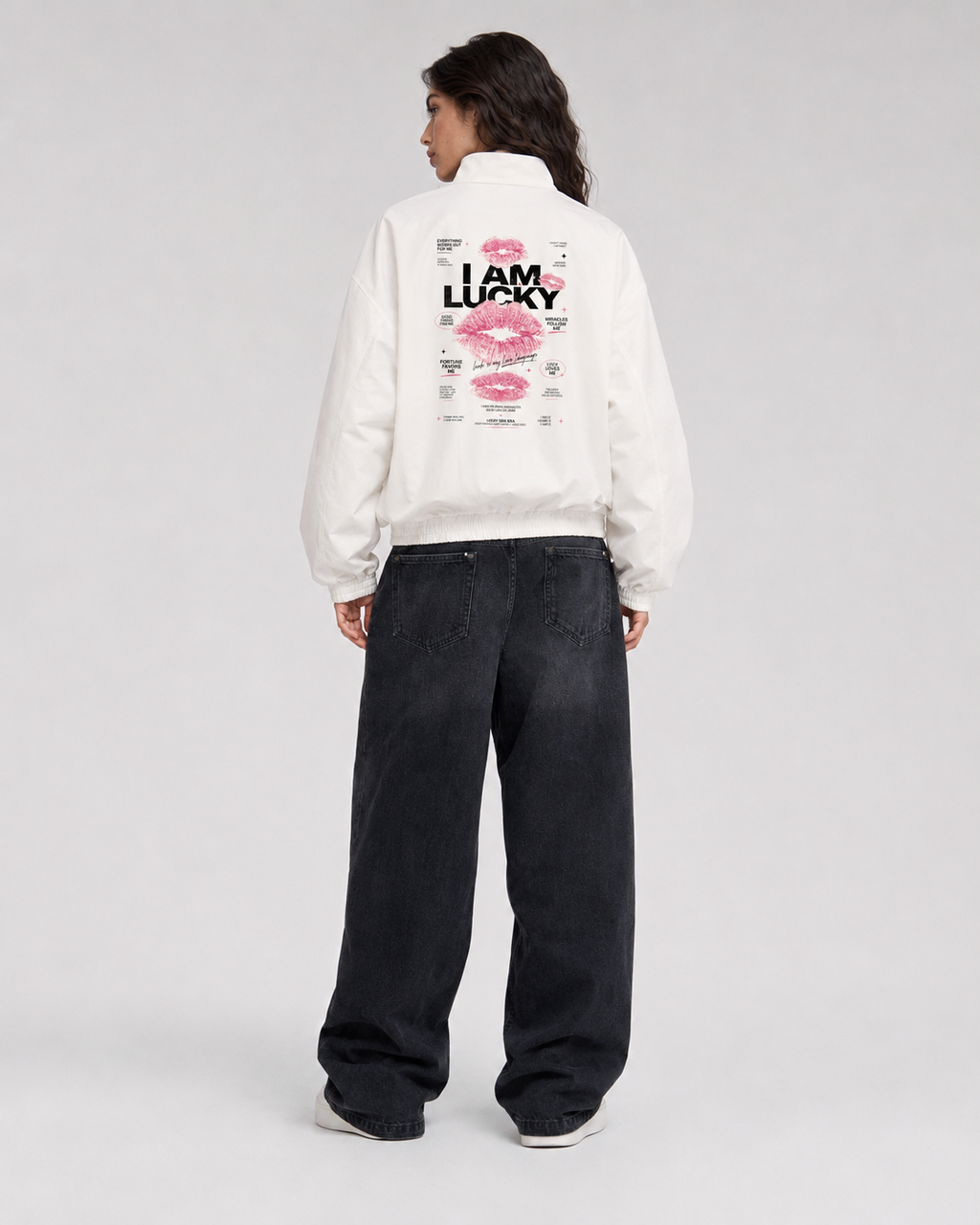Stand Collar Bomber Jacket