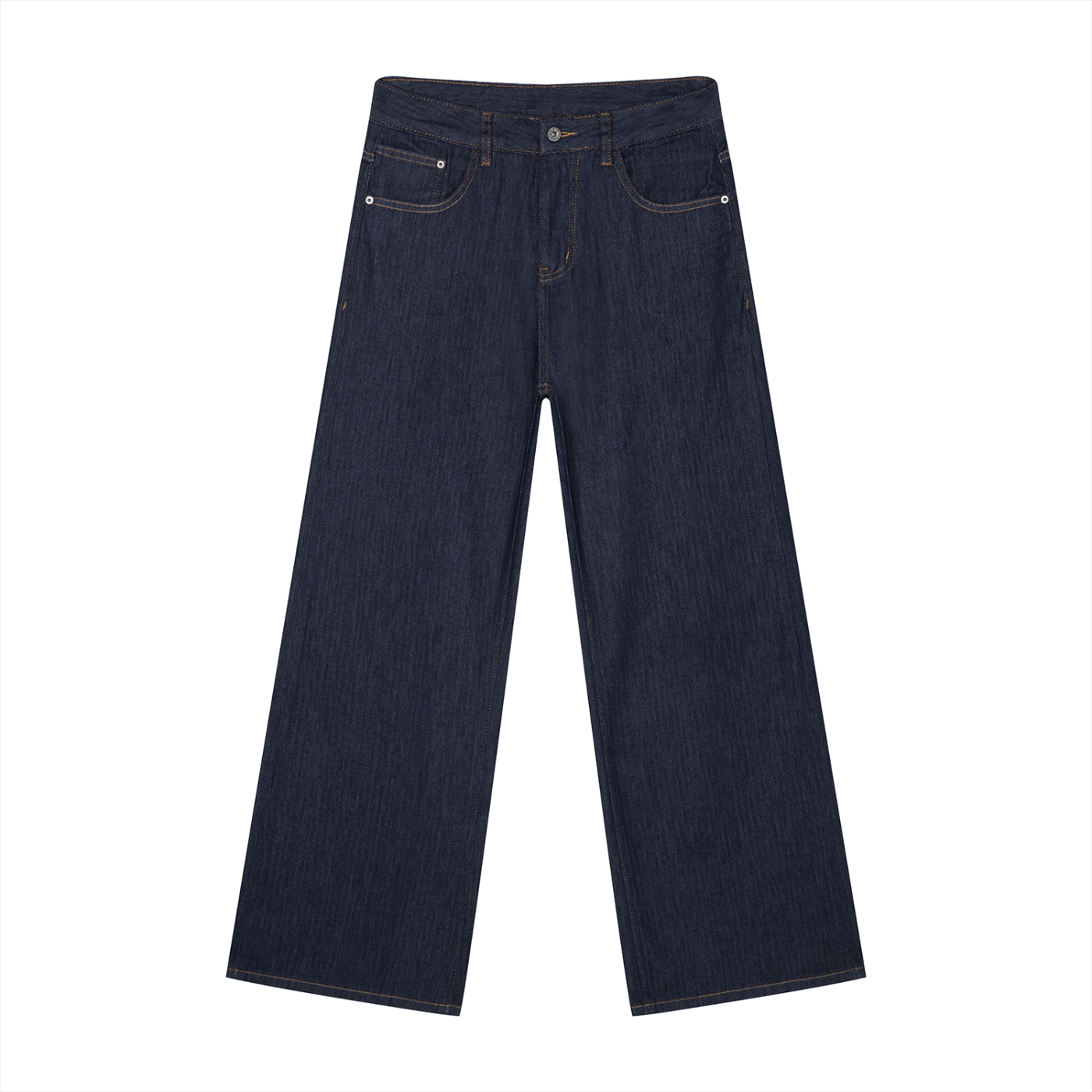 Men's Loose Fit Wide Leg Jeans