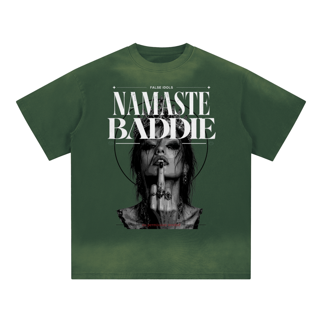 Unisex Crew Neck Sunfade Edge T-Shirt