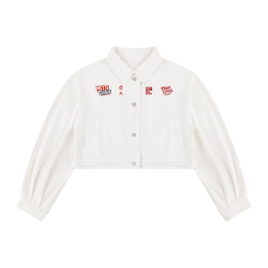 Women’s Crop Denim Jacket