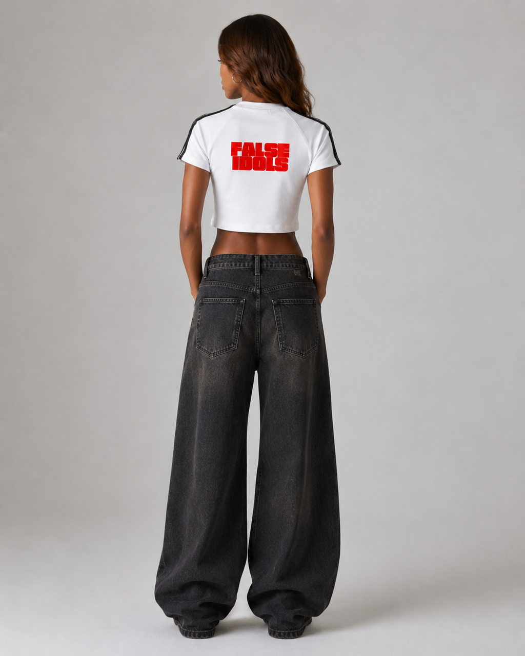 Taped Cooling Performance Crop Top
