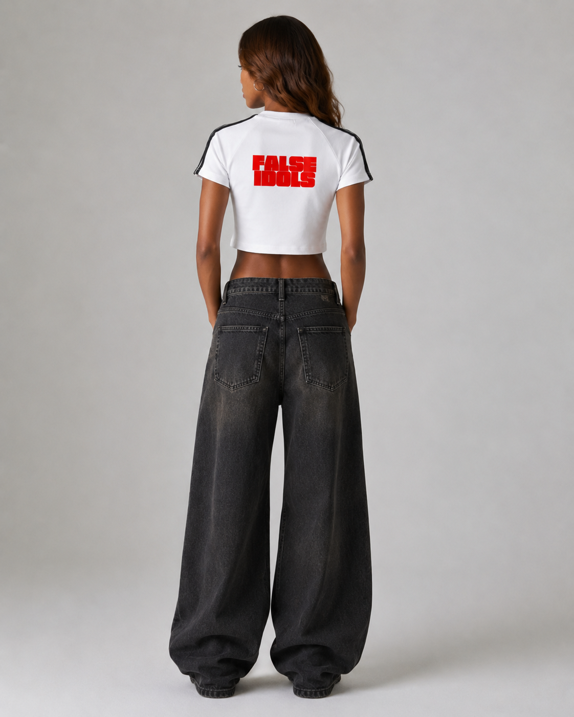 Taped Cooling Performance Crop Top