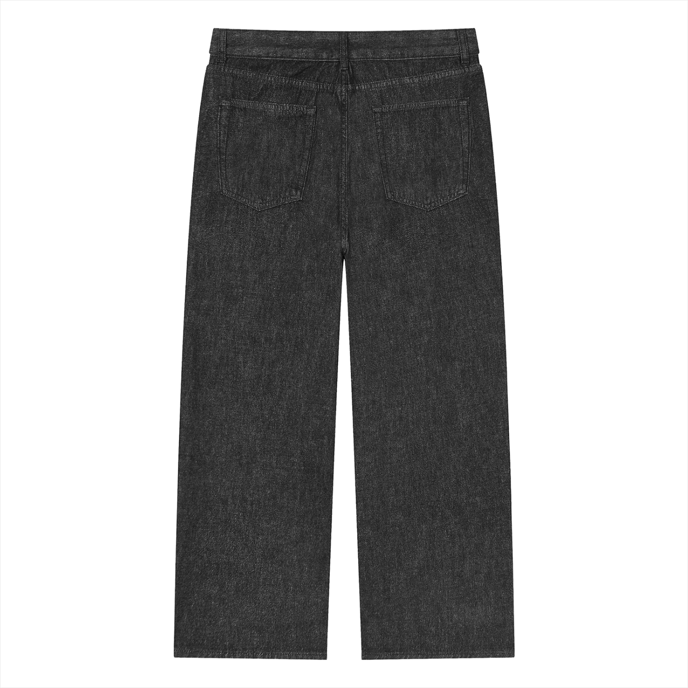 Unisex Vintage Wash Straight Leg Jeans