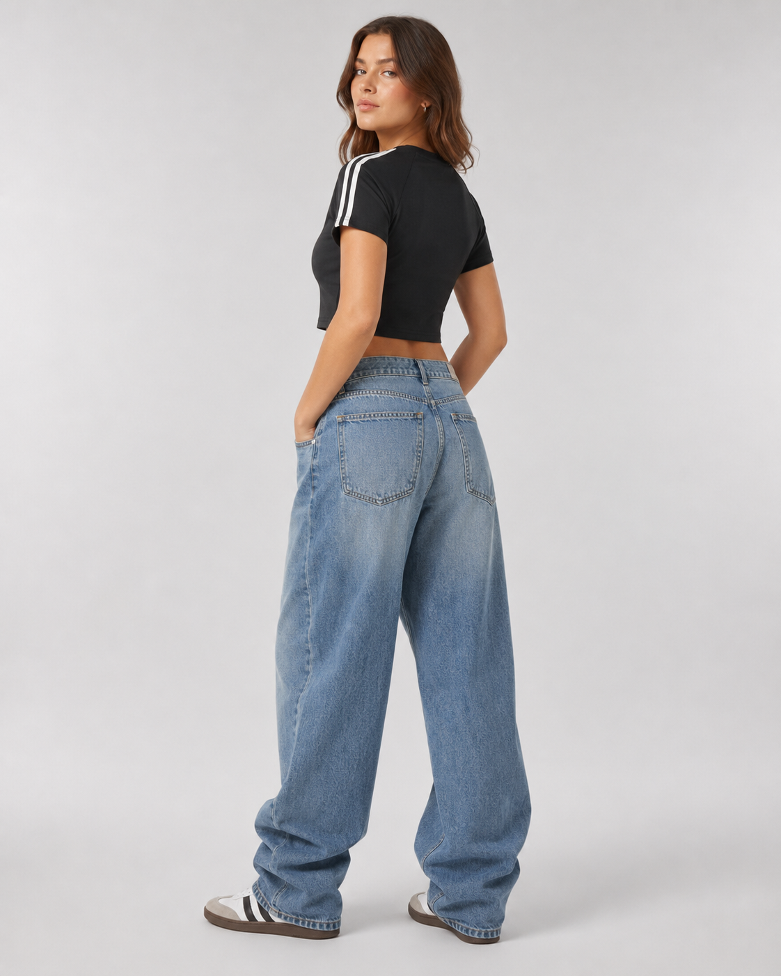 Taped Cooling Performance Crop Top