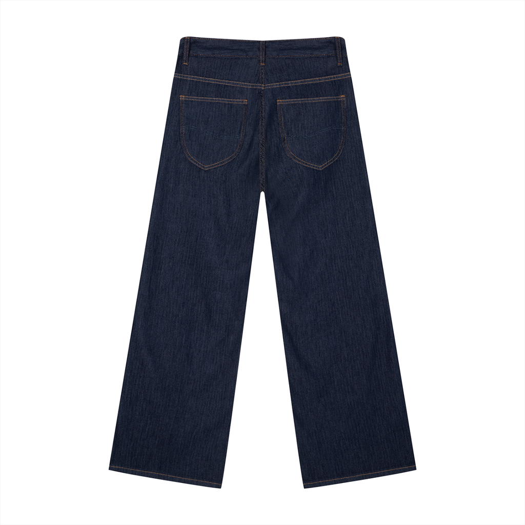 Men's Loose Fit Wide Leg Jeans