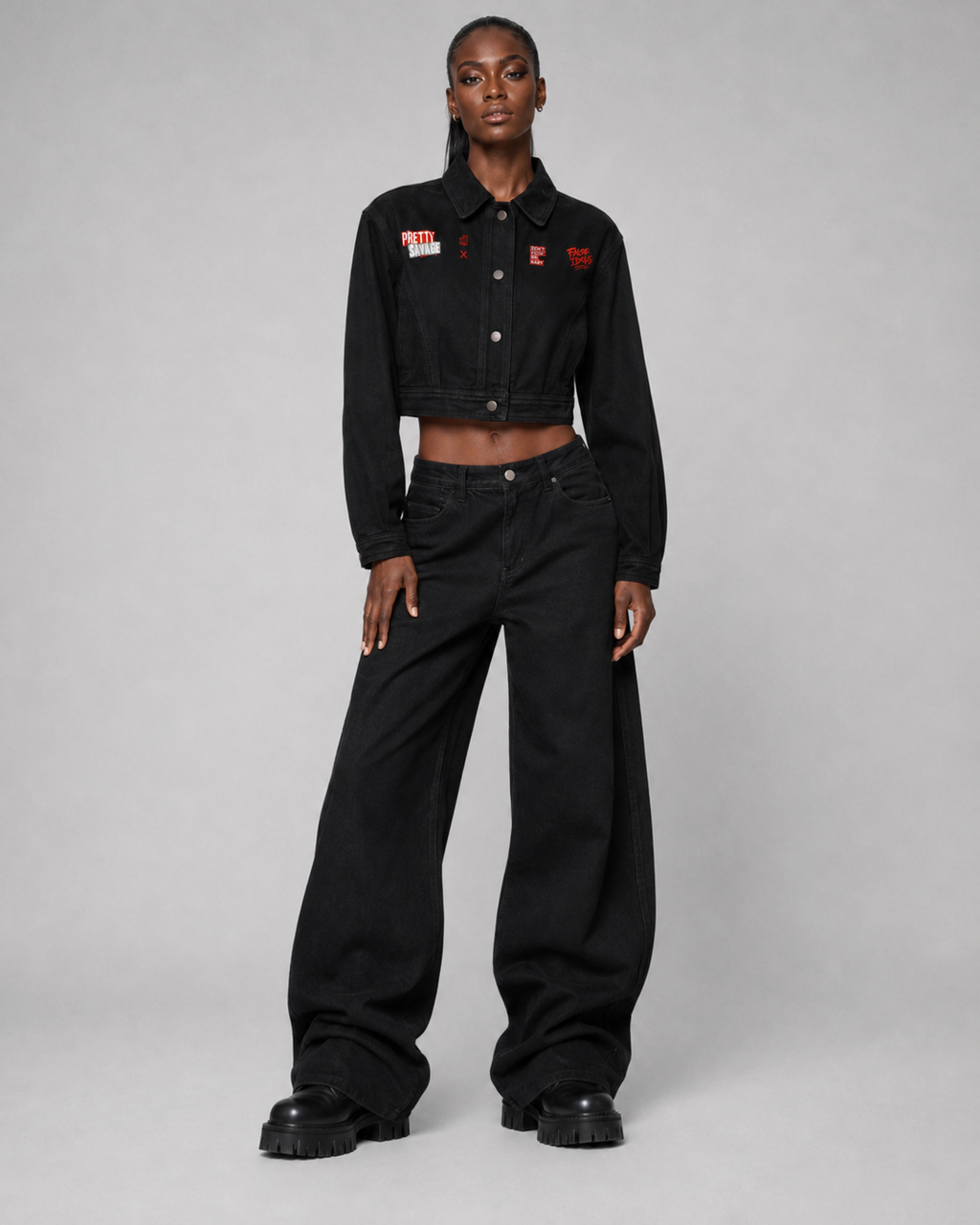Women’s Crop Denim Jacket