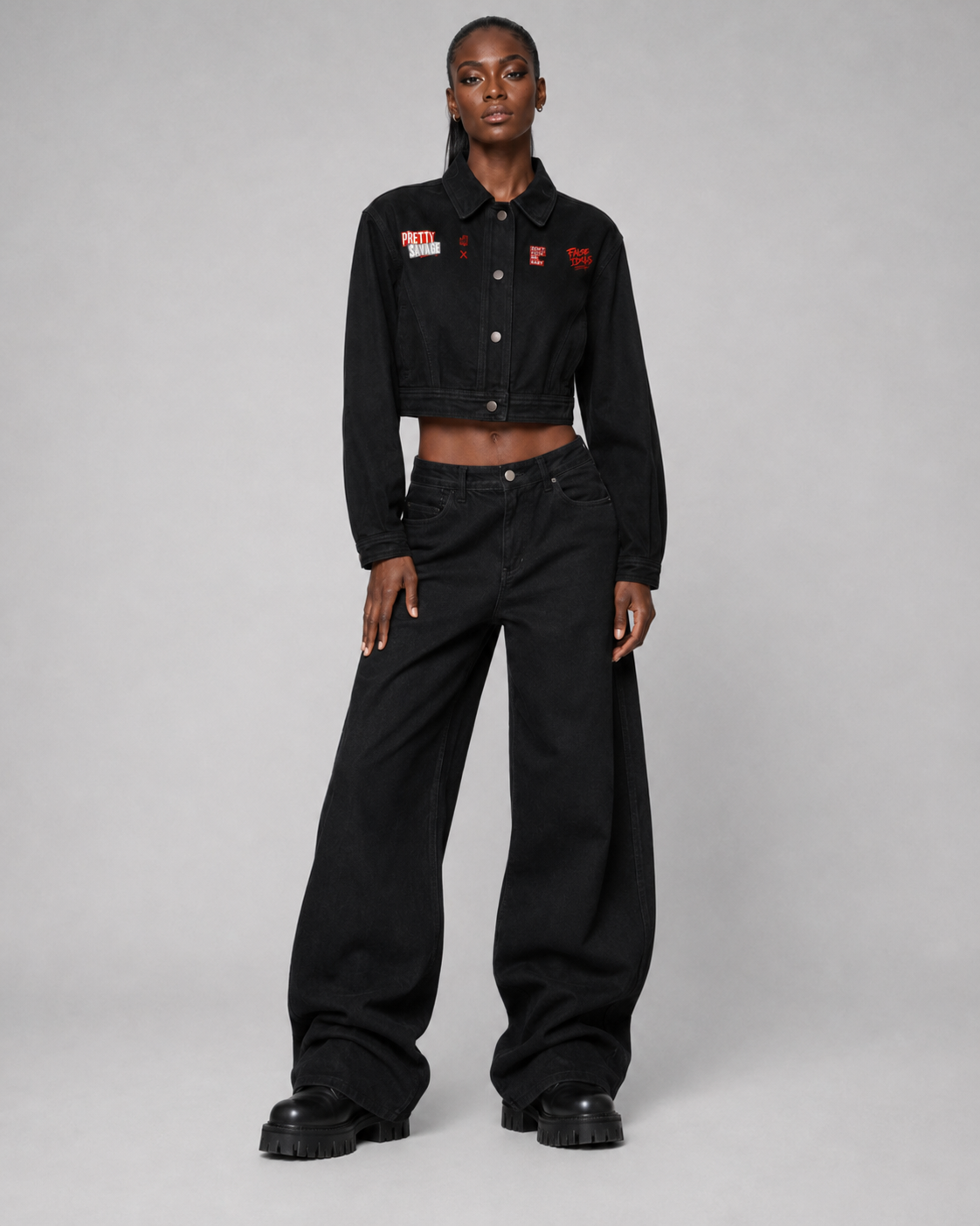 Women’s Crop Denim Jacket