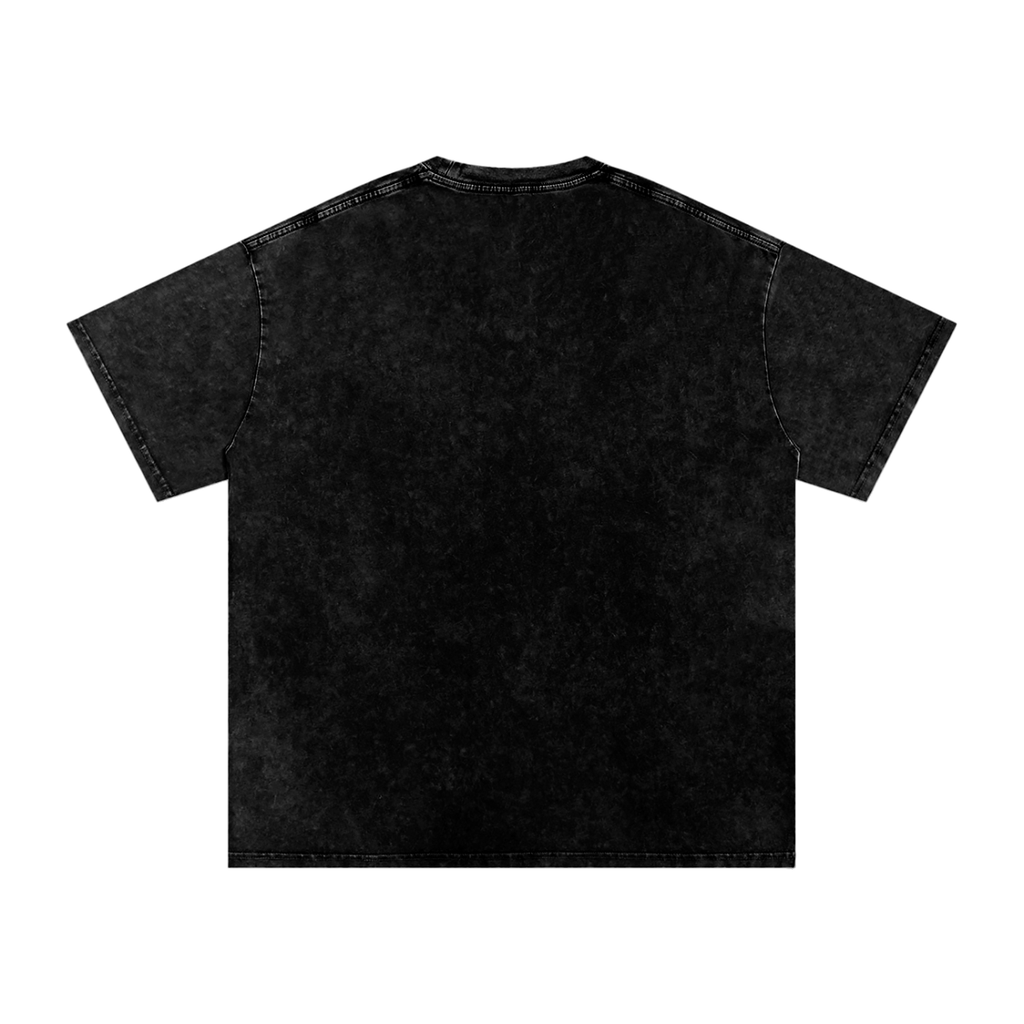Snow Washed Unisex Oversized T-Shirt