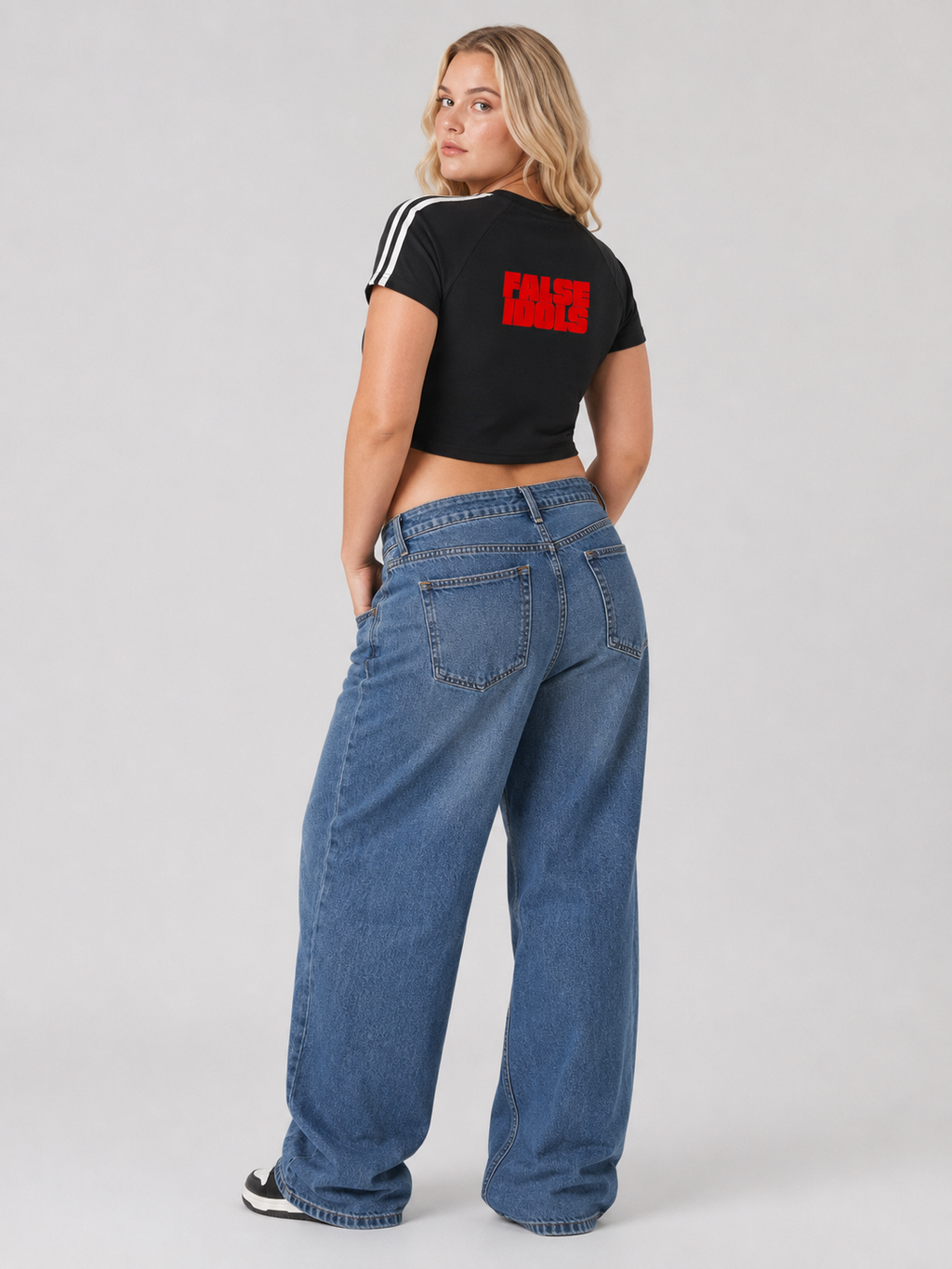 Taped Cooling Performance Crop Top