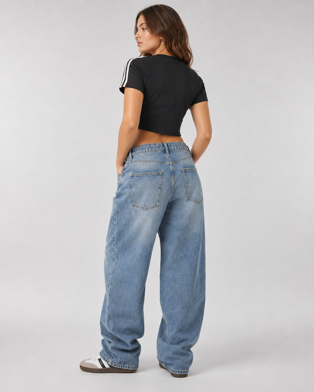 Taped Cooling Performance Crop Top
