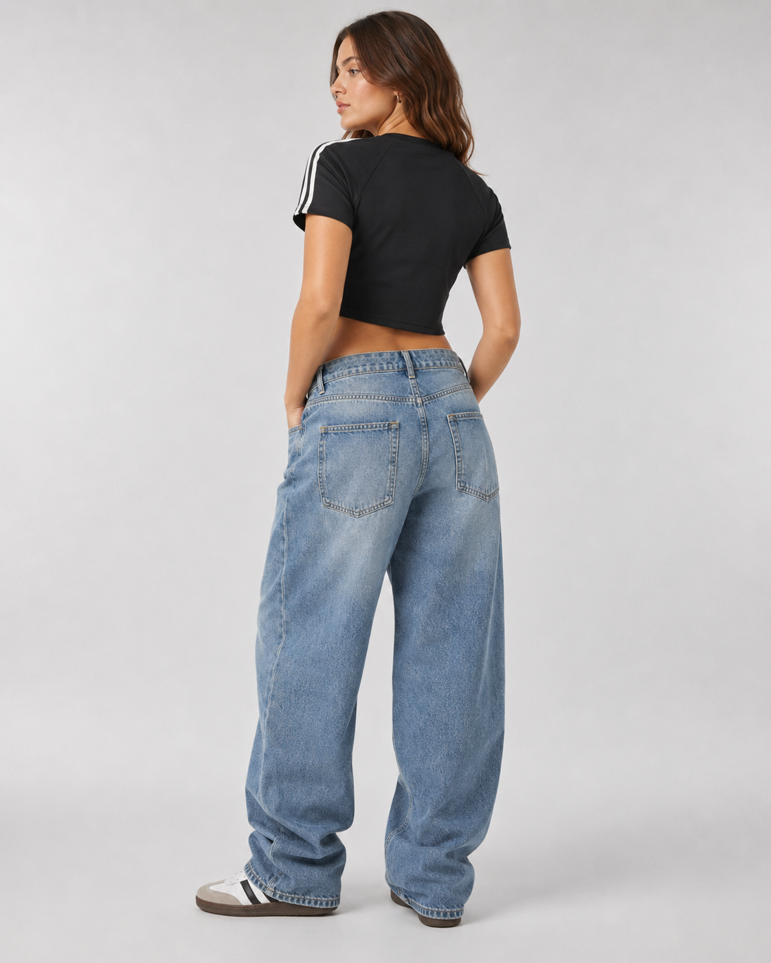 Taped Cooling Performance Crop Top