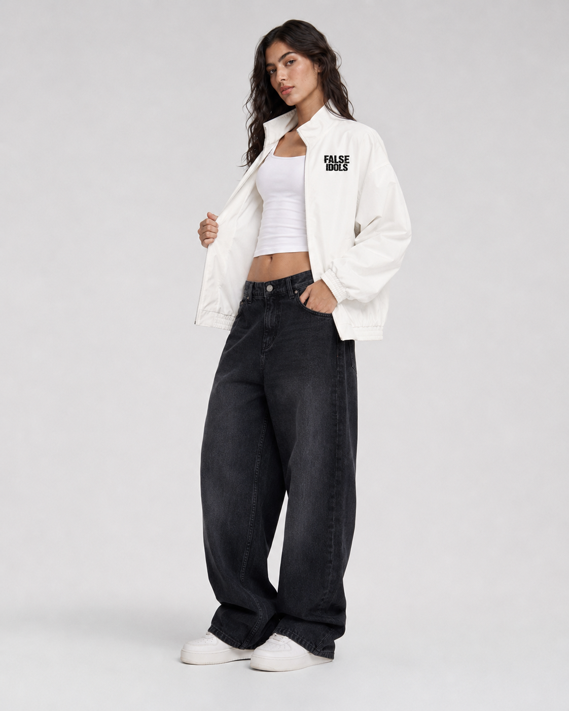 Stand Collar Bomber Jacket