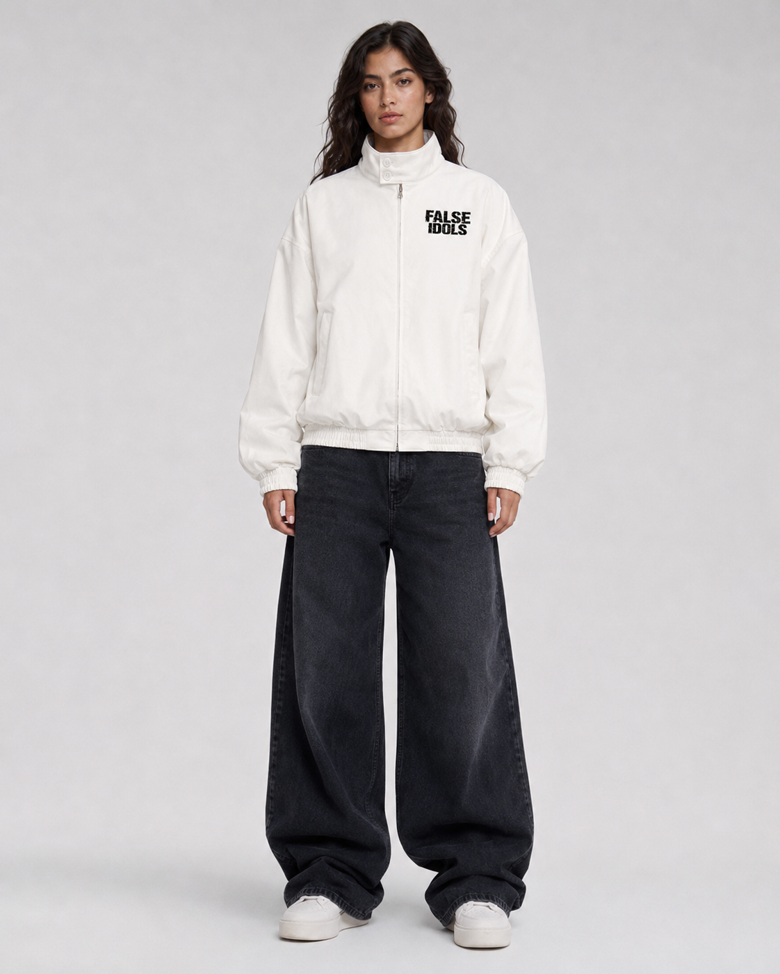 Stand Collar Bomber Jacket