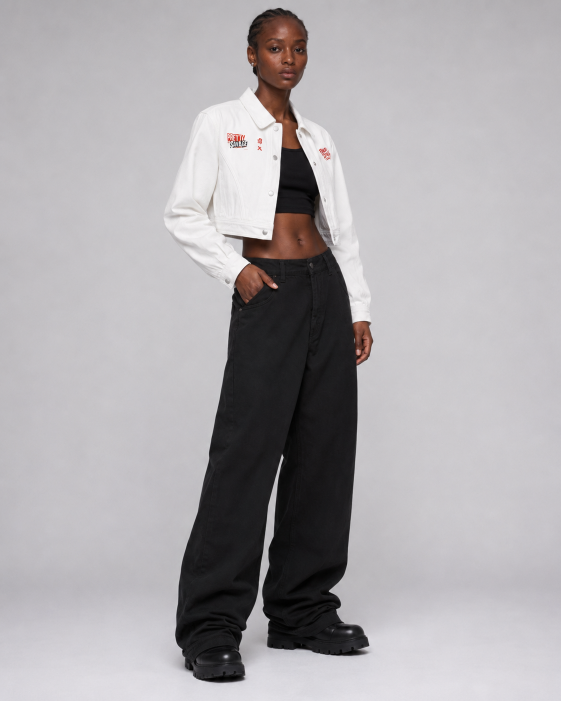 Women’s Crop Denim Jacket