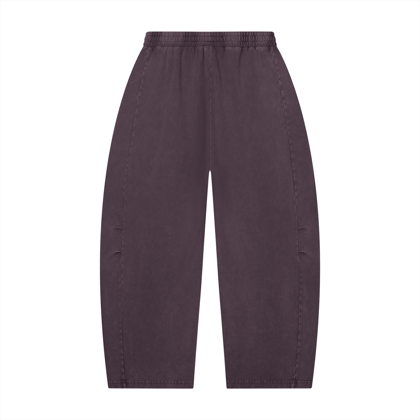 Unisex Mineral Wash Barrel Leg Pants
