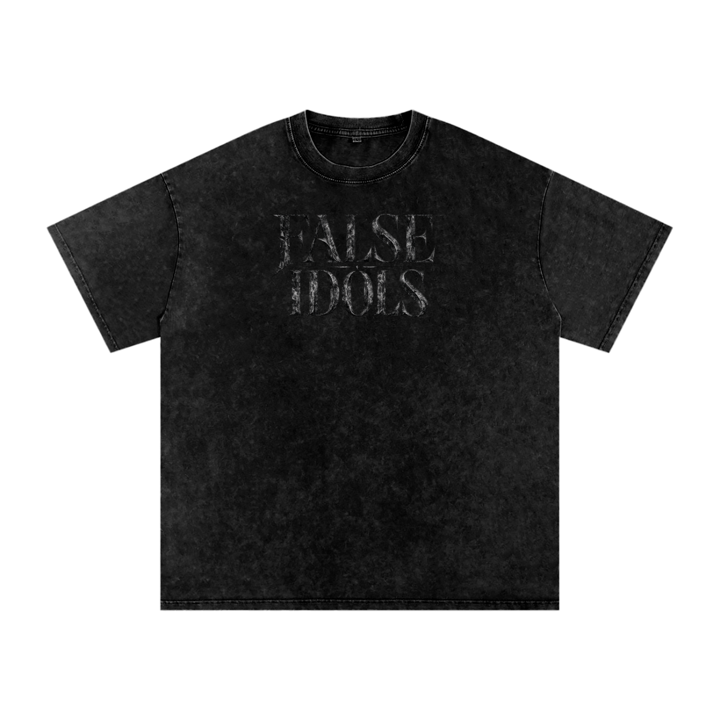 Snow Washed Unisex Oversized T-Shirt