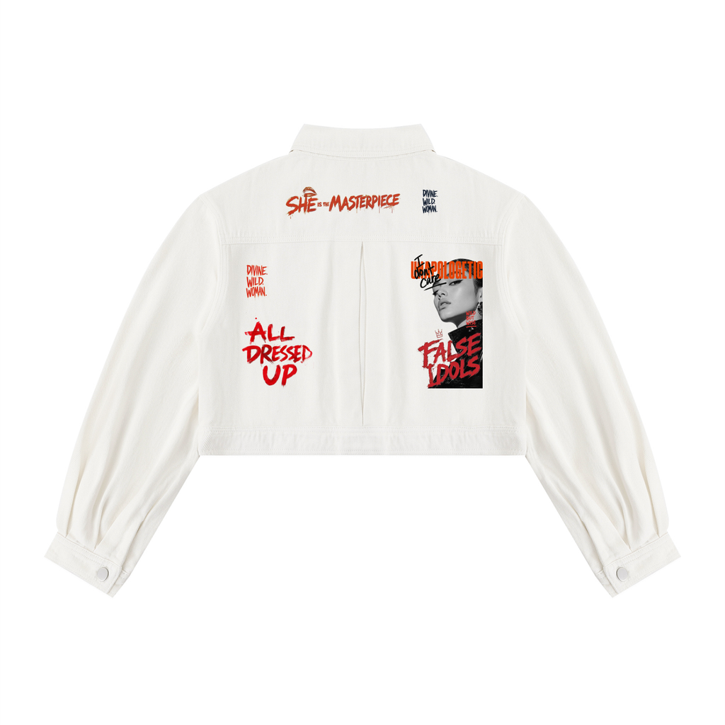 Women’s Crop Denim Jacket