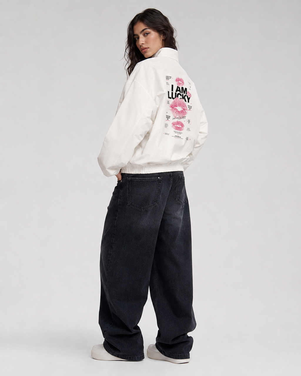 Stand Collar Bomber Jacket