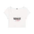 Women's Slim Cap Sleeve Crop T-Shirt