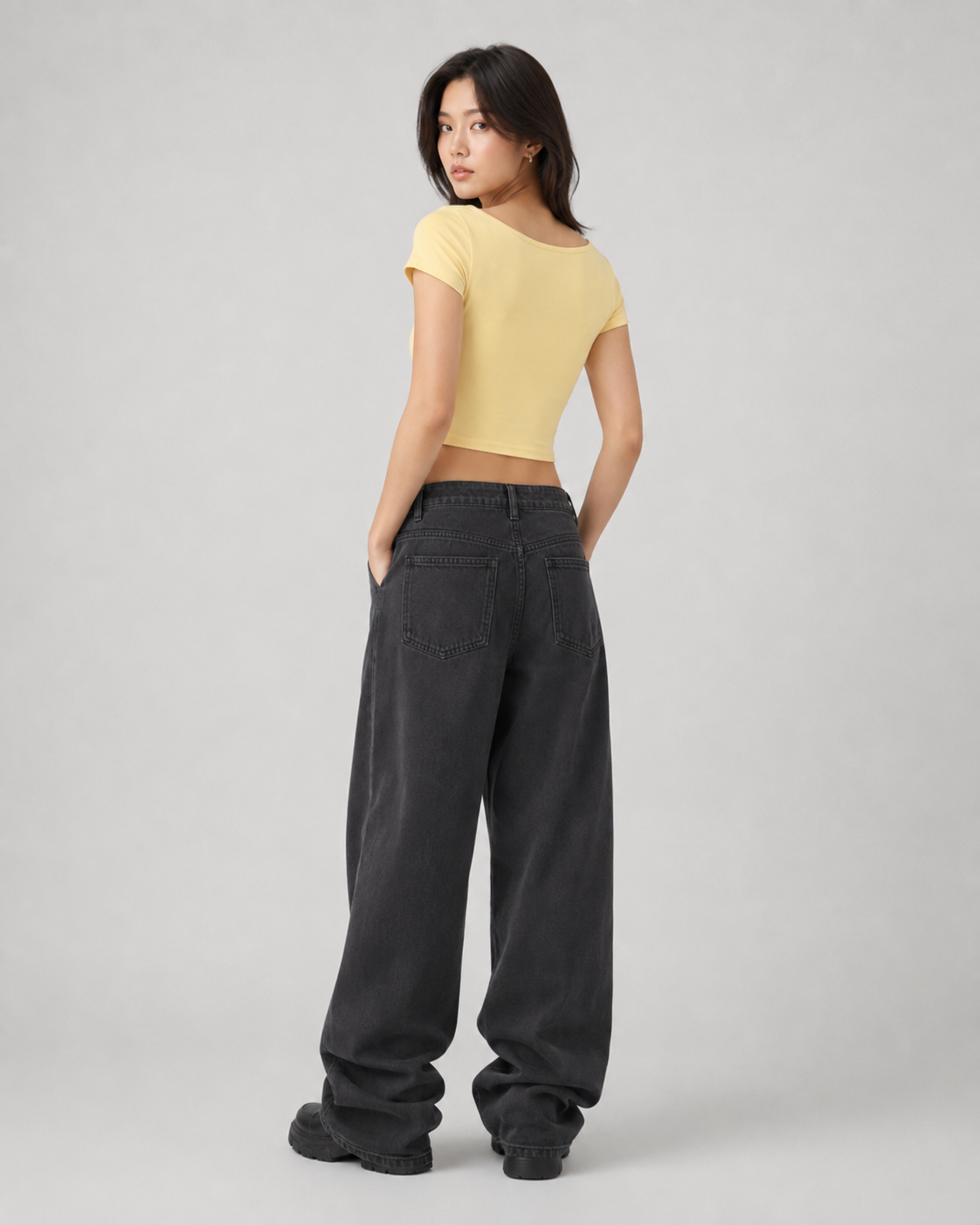 Women's Slim Cap Sleeve Crop T-Shirt
