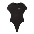 Women's Mineral Wash Crewneck Bodysuit