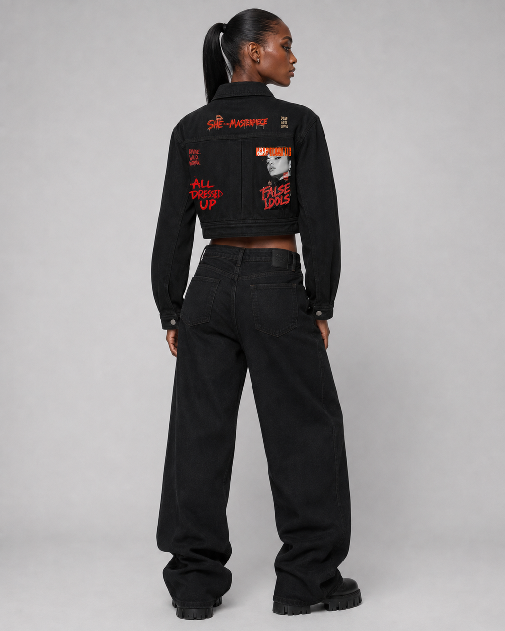 Women’s Crop Denim Jacket
