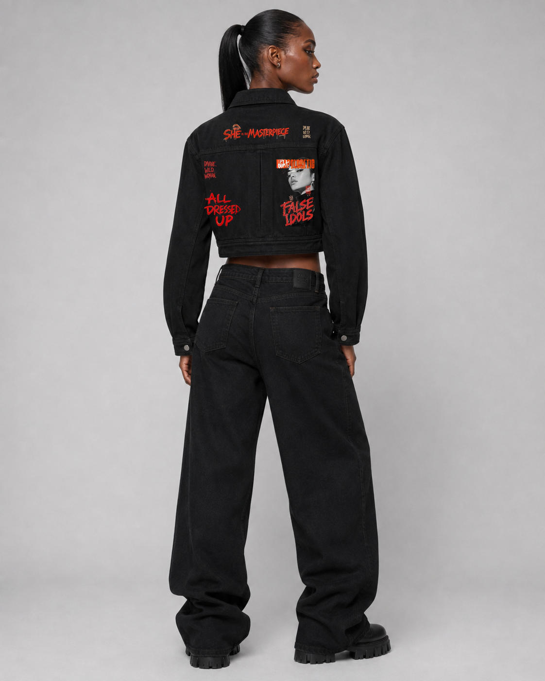 Women’s Crop Denim Jacket
