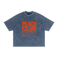 Textured Waffle Washed Boxy T-Shirt