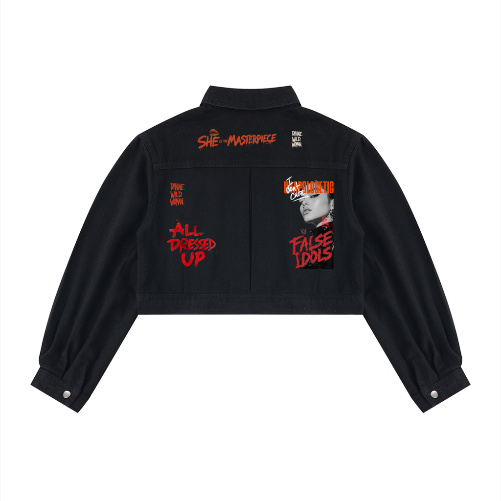 Women’s Crop Denim Jacket
