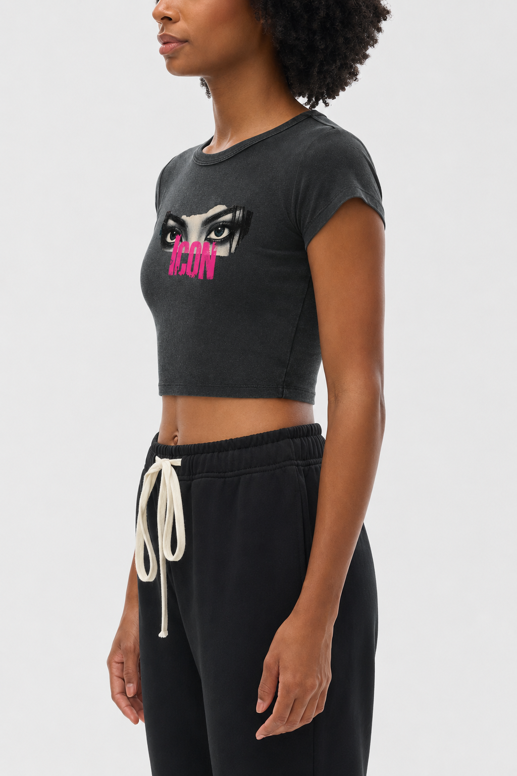 Icon Snow Washed Crop Top