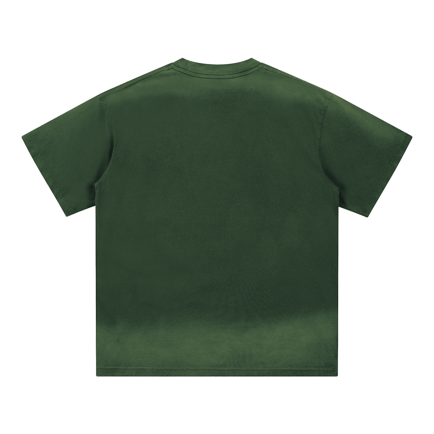 Unisex Crew Neck Sunfade Edge T-Shirt