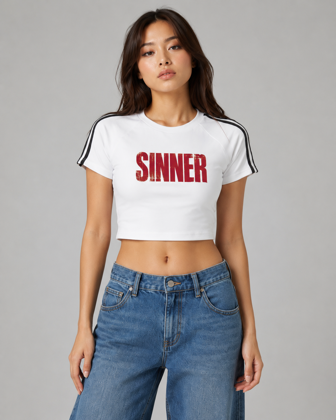 Taped Cooling Performance Crop Top