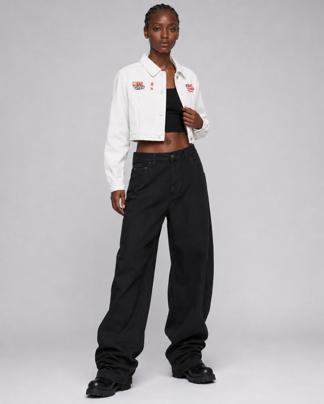 Women’s Crop Denim Jacket