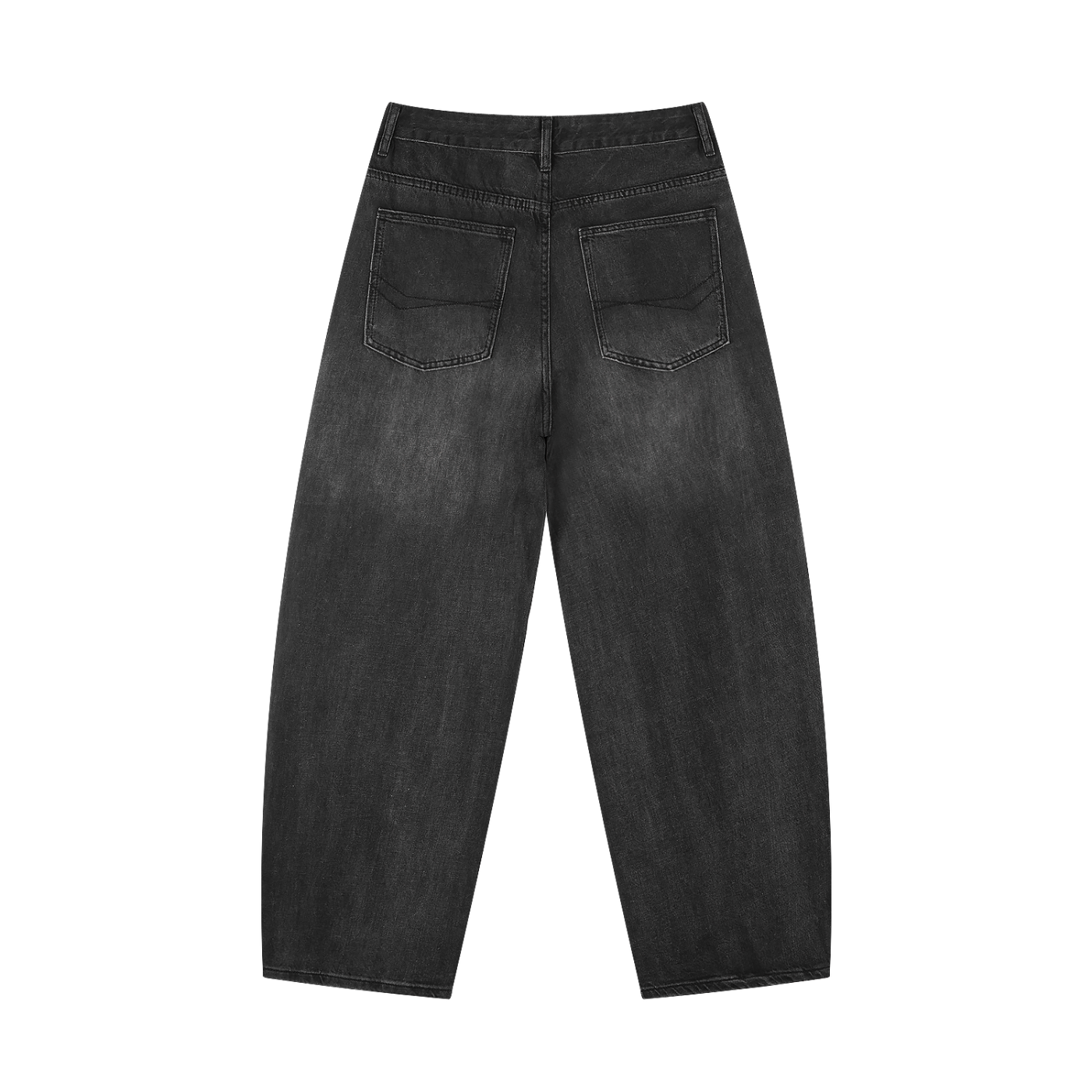 Men's Sunfade Vintage Wash Barrel Leg Jeans