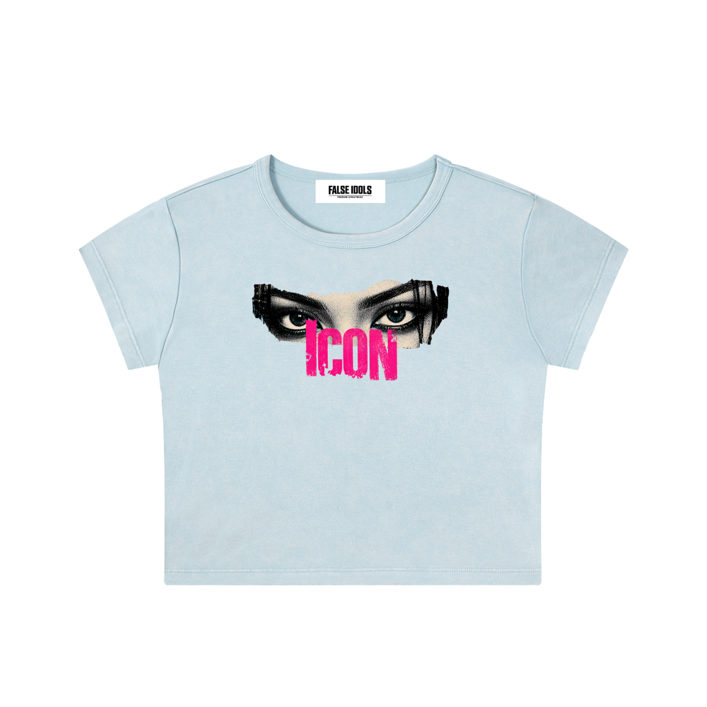 Icon Snow Washed Crop Top