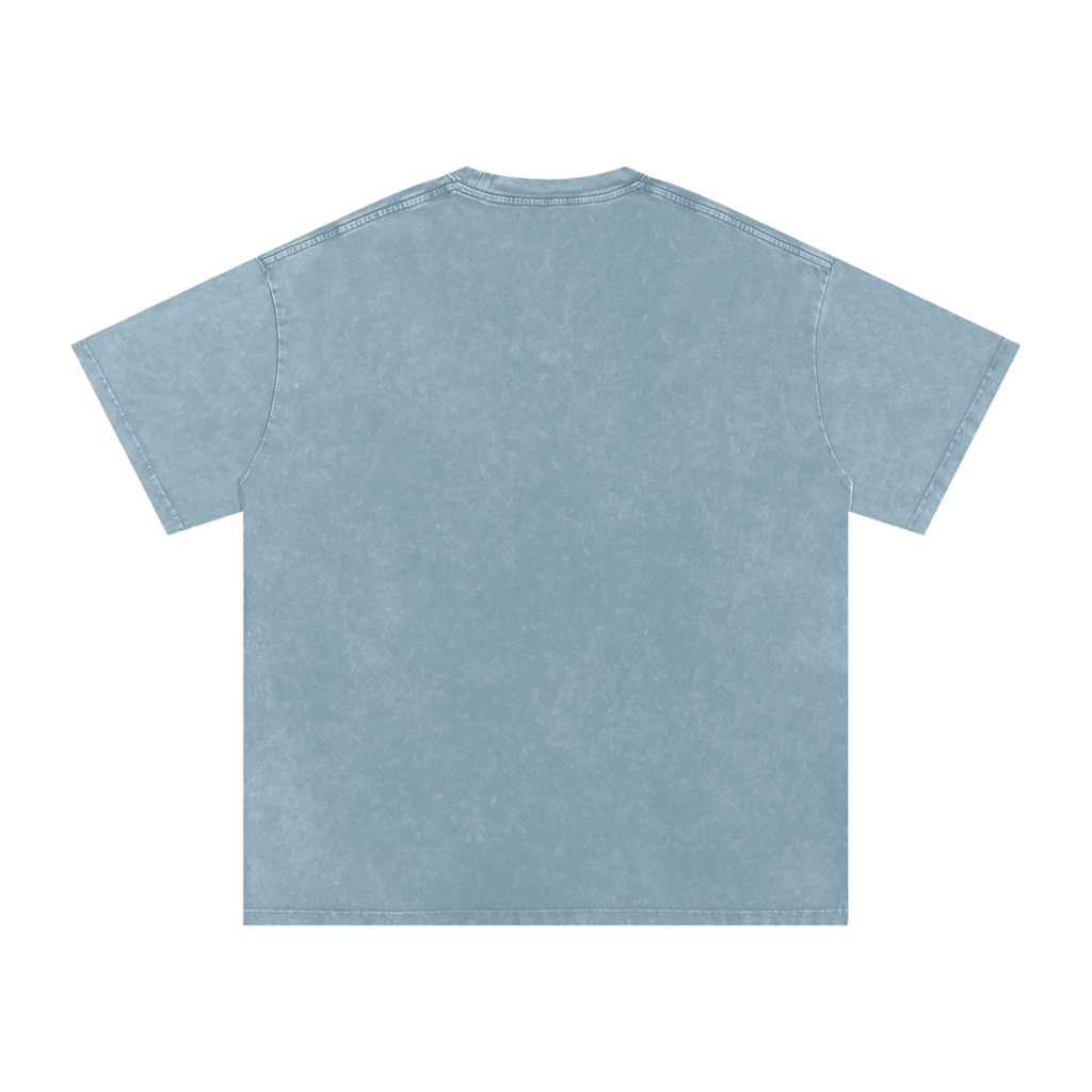 Snow Washed Unisex Oversized T-Shirt