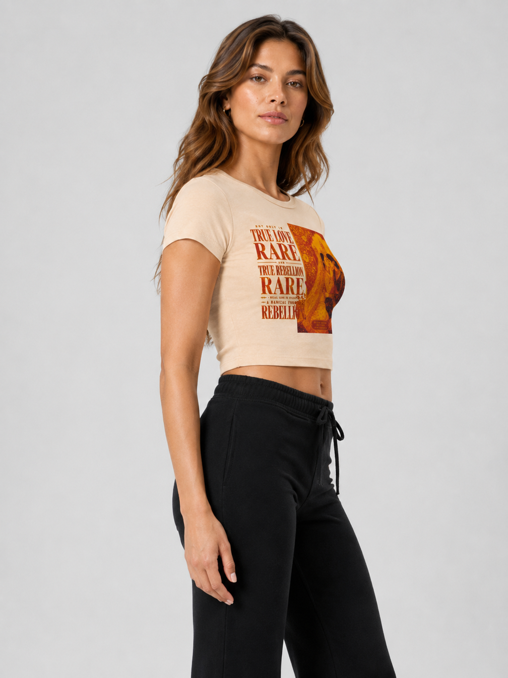 Snow Washed Crop Top