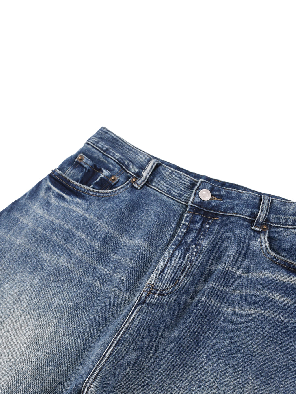 Sun Fade Heavyweight Denim Jeans