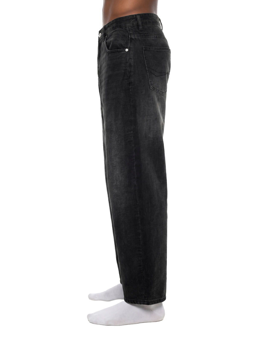 Men's Sunfade Vintage Wash Barrel Leg Jeans