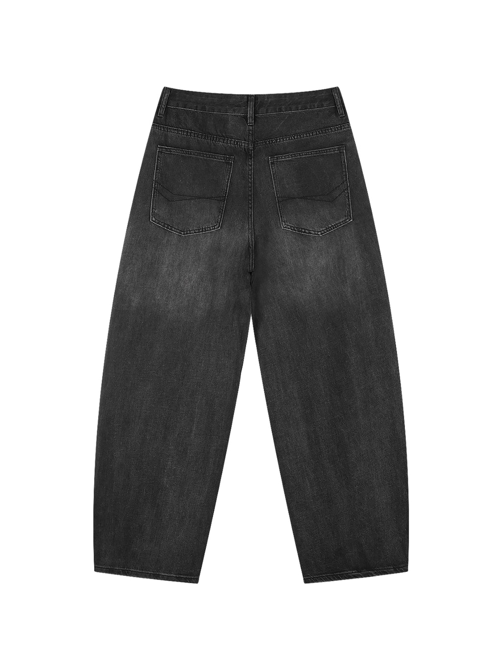 Men's Sunfade Vintage Wash Barrel Leg Jeans
