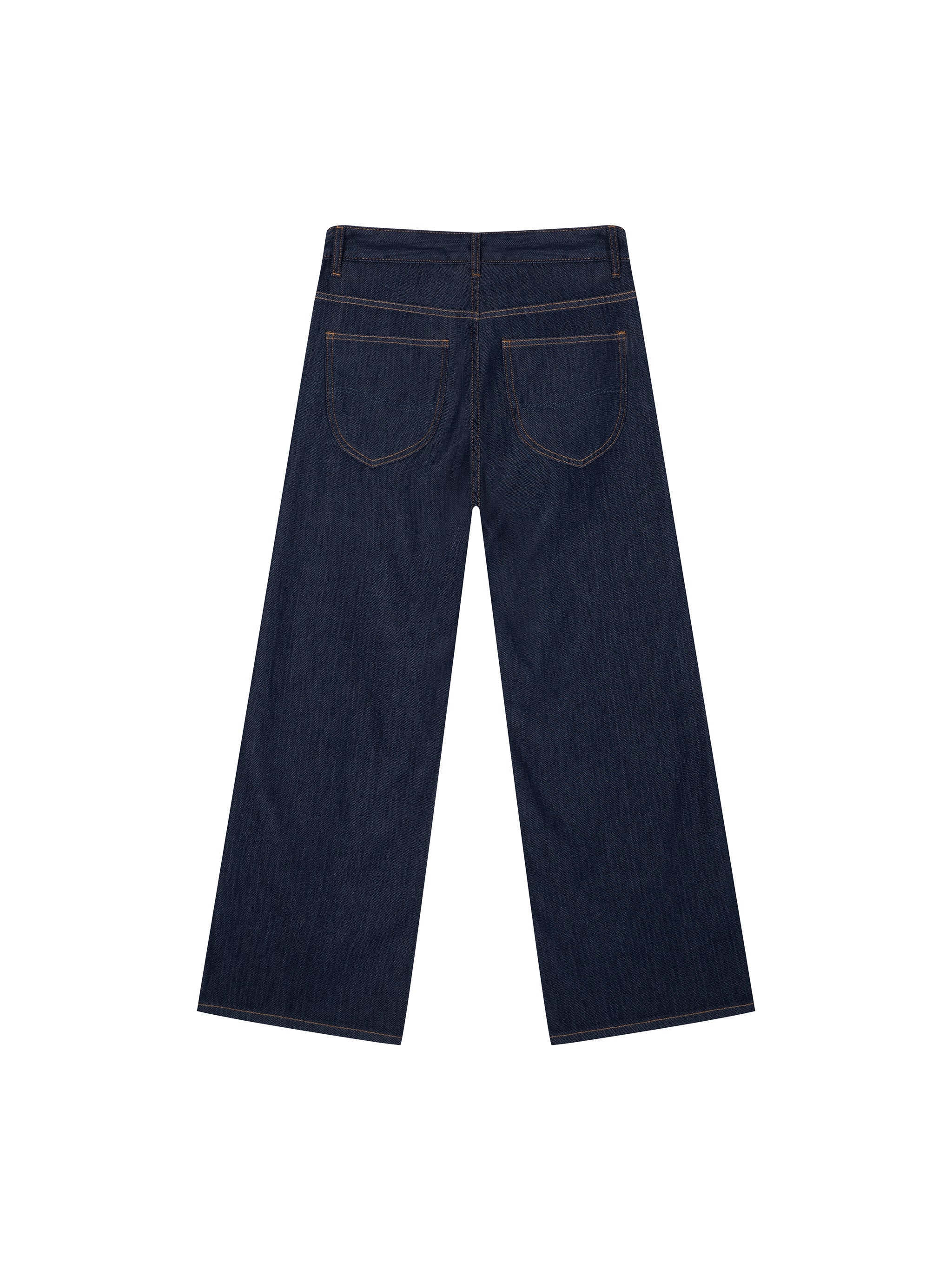 Men's Loose Fit Wide Leg Jeans